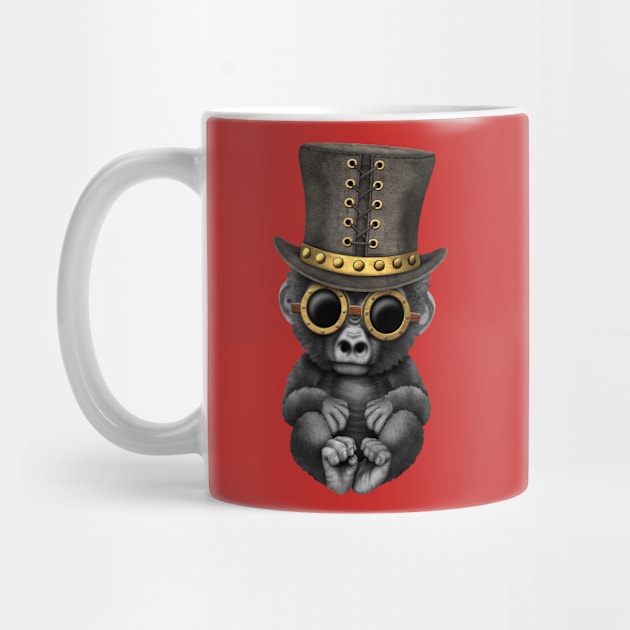 Steampunk Baby Gorilla by jeffbartels